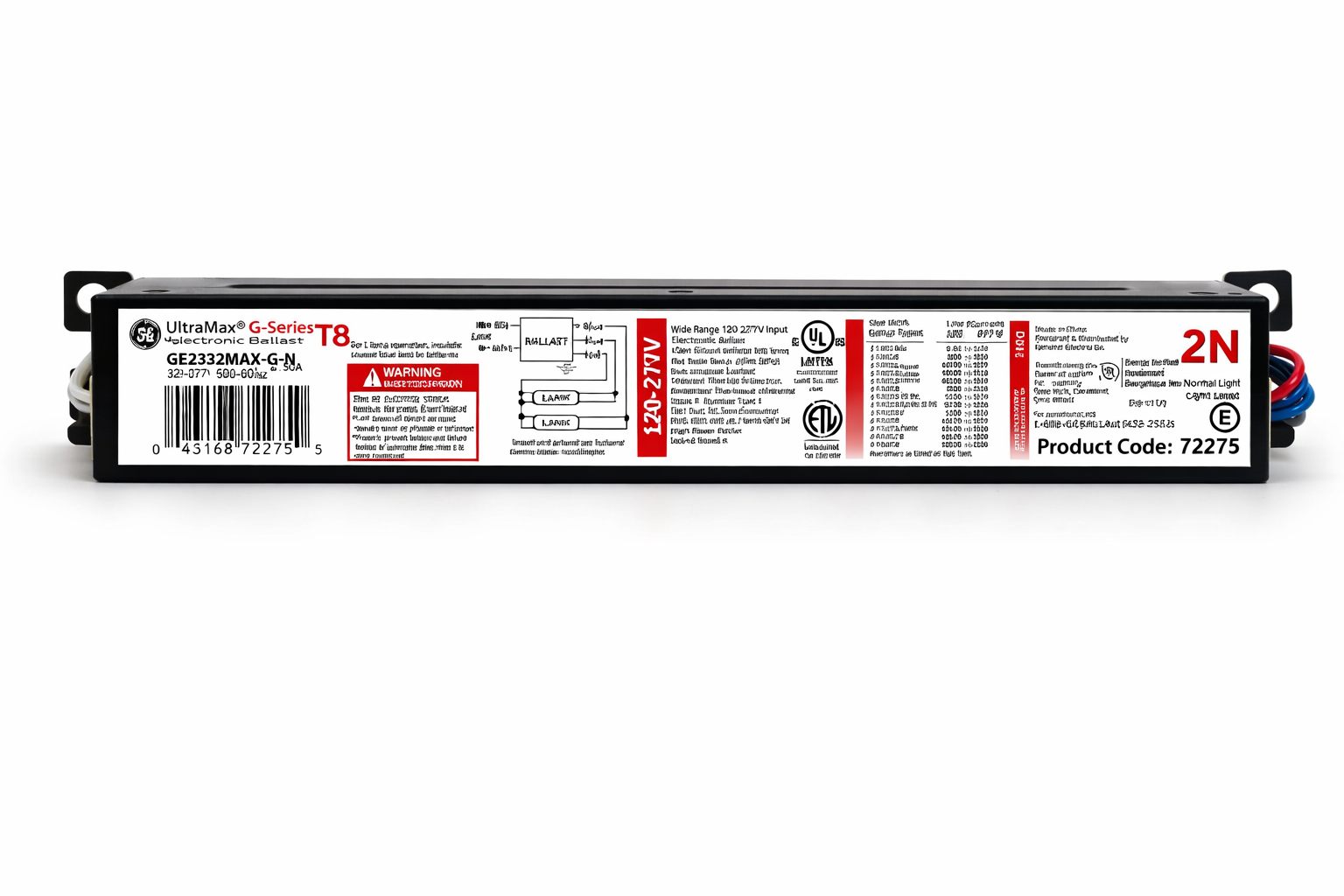 LED L840 LIGHT BALLAST GE232MAX-G-N-DIYB