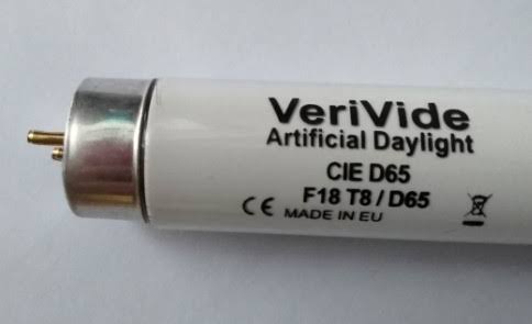 VeriVide Artificial Daylight CIE D65 F18 T8/D65 18W